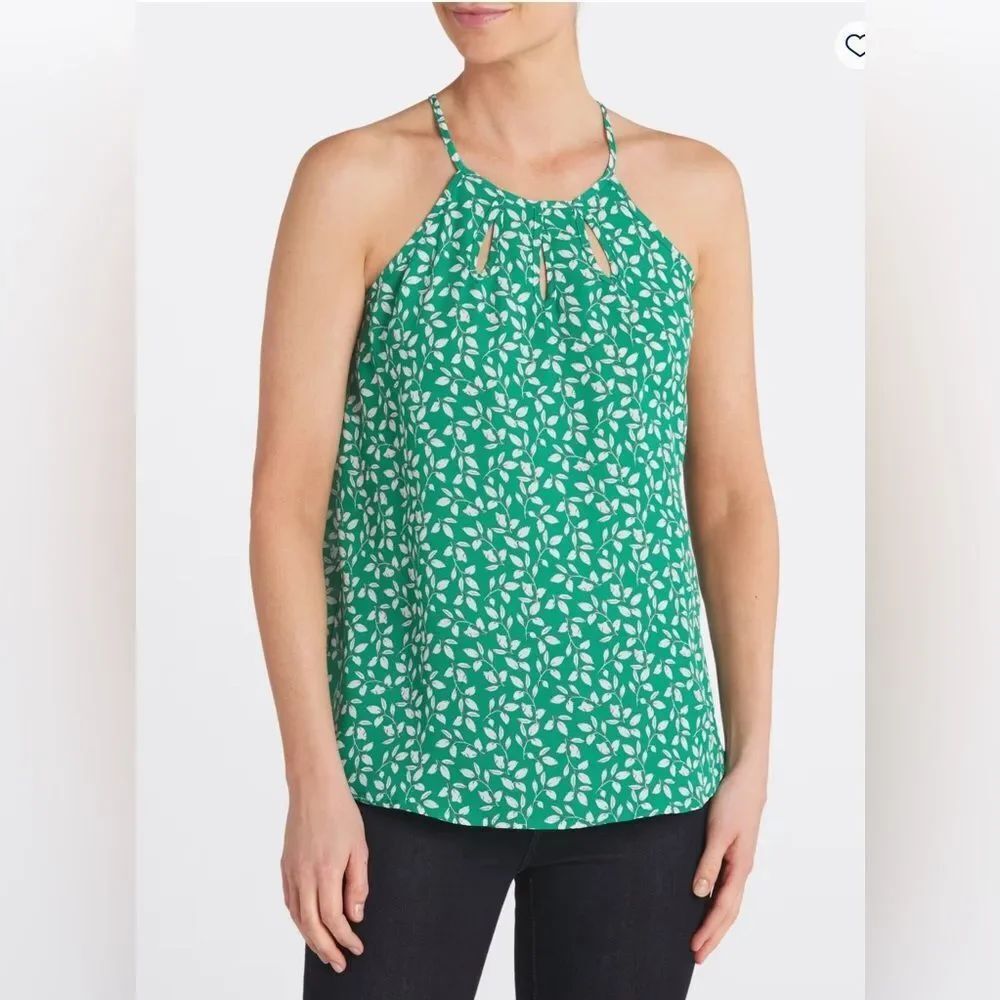 NEW SZ L *PAPERMOON* Stitch Fix Walita Cutout Detail Blouse